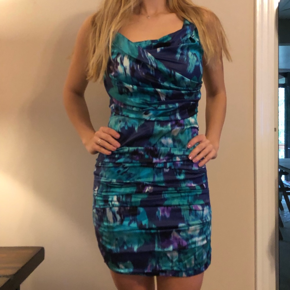 Multi Color Mini Dress